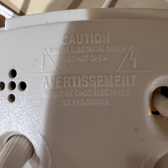 Equity by La Crosse 33100 Electric Silent Analog Alarm Clock - White - Picture 5 of 16